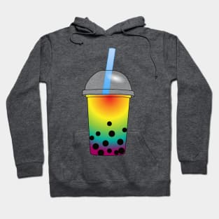 Gay Boba (Blue Straw) Hoodie